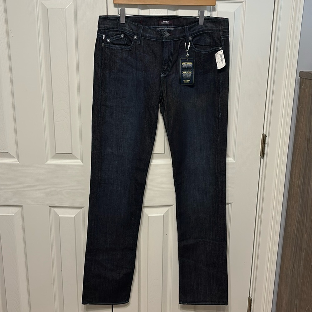 Rock & Republic Straight Leg Plus Jeans